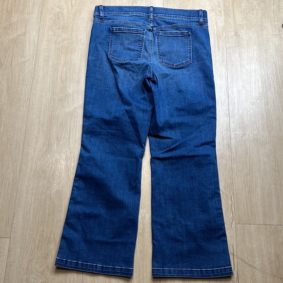 NEW! SPANX Kick Flare Jeans VINTAGE INDIGO SIZE XLARGE 20541R 1014 - Picture 7 of 10